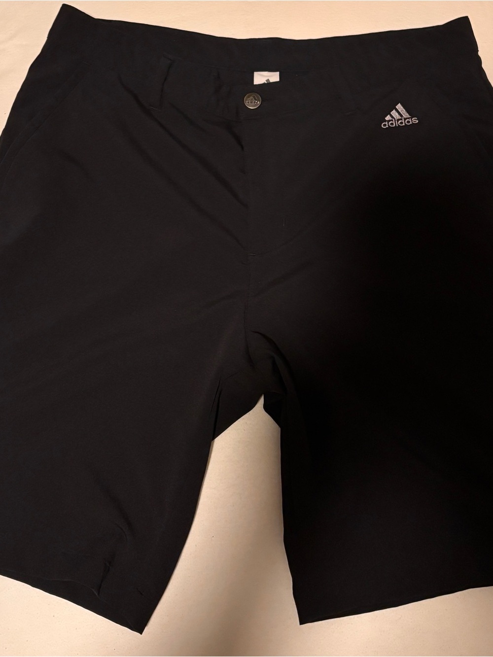 adidas Men’s Black Golf Shorts, size 34